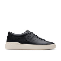 Thumbnail for Clarks Herren Craft Swift Sneaker, Schwarzes Leder, EU im Sale