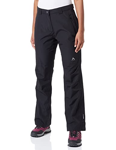 McKINLEY Damen Carlow II Regenhose, Black, 38 im Sale