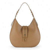 Thumbnail for Elisabetta Franchi Große Hobo-Tasche BS75A47E2 Camel, Camel im Sale