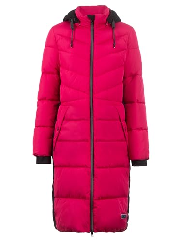 s'questo Parka Mantel wattiert, Kapuze und schöne Taschen, sportlicher Look dark pink Soquesto Jacken Herbst/Winter 2024 im Sale