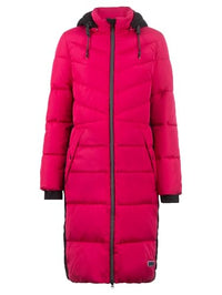 Thumbnail for s'questo Parka Mantel wattiert, Kapuze und schöne Taschen, sportlicher Look dark pink Soquesto Jacken Herbst/Winter 2024 im Sale