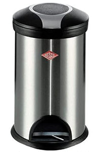 Thumbnail for Wesco Ed waste bin made of stainless steel in silver with a volume of 5 liters/With foot pedal on sale