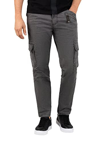 Timezone Herren Almindelig Bentz Freizeithose, Timber Beige, 38W / 32L EU im Sale