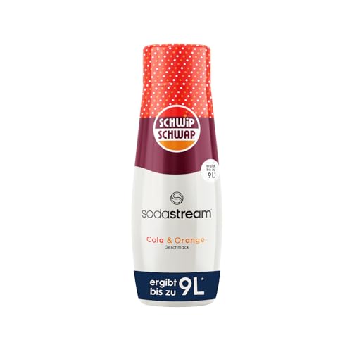 SodaStream Sirup Schwip Schwap - 1x Flasche ergibt 9 Liter Fertiggetränk, Sekundenschnell zubereitet und immer frisch, 440 ml im Sale
