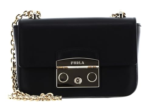 Furla Metropolis Mini Crossbody Nero im Sale