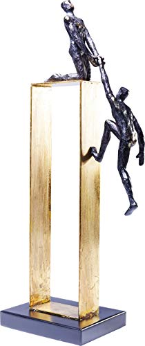 Kare Design Decorative Object Elements Come Together, Black/Gold, Decorative Figure, People Motif, Artistic Sculpture, 51x22x12 cm (H/W/D) on Sale