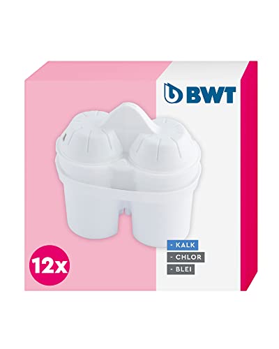 BWT Soft Filtered Water Extra filter cartridge (3 pieces) | For all BWT drinking water filters | Filters limescale, chlorine, lead, and copper | For very hard water, on sale