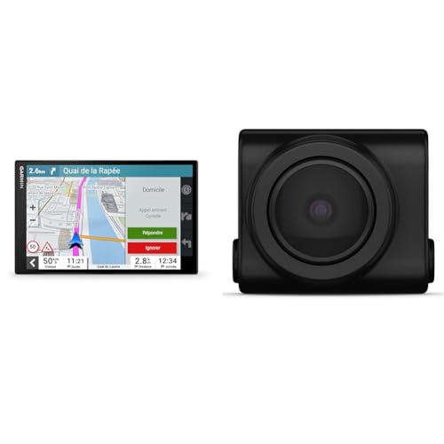 Garmin DriveSmart 76 MT-S – Navigationsgerät mit großem 7 Zoll (17,8 cm) HD-Display, 3D-Europakarten mit Umweltzonen, Verkehrsinfos in Echtzeit via Garmin Drive App, Sprach- und Fahrerassistenz im Sale