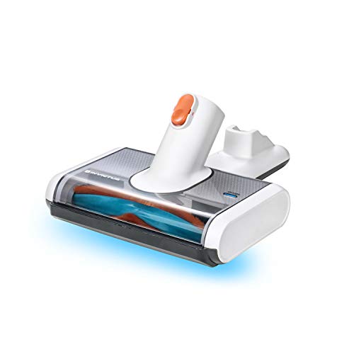 Genius Invictus X7/X5 UV-Licht-Bürste (2 Teile) | Entfernt Milben, Allergene, Hausstaub & Co. von Kissen, Betten, Polstern und Tierkörben mit UV-C-Licht – ohne Chemie im Sale