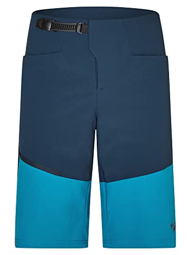 Ziener Herren NUWE Outdoor-Shorts/Rad- / Wander-Hose - atmungsaktiv,schnelltrocknend,elastisch, hale navy, 60 im Sale