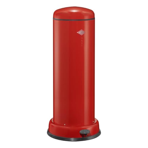 Wesco Big Baseboy Abfallsammler in der Farbe rot, pulverbeschichtetes Stahlblech, 30 Liter Volumen, eingebauter Dämpfer, Metall-Fußtritt mit Gummitrittfläche im Sale