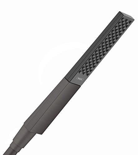 hansgrohe Duschkopf Rainfinity (Stabhandbrause 100mm PowderRain) Brushed Black Chrome im Sale