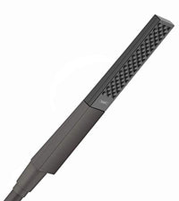 Thumbnail for hansgrohe Duschkopf Rainfinity (Stabhandbrause 100mm PowderRain) Brushed Black Chrome im Sale