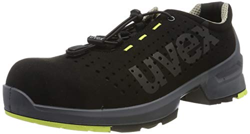 Uvex 1 Ladies Arbeitsschuhe - Sicherheitsschuhe S1 SRC ESD - Grau-Pink, im Sale