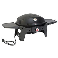 Thumbnail for LANDMANN E-Pantera Electric Grill | Practical electric grill with removable side tables | Includes grease tray | Enameled cast iron grill | 2000 W power [Black] on sale