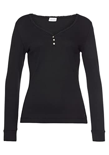 Lascana Damen Pyjamaoberteil im Sale