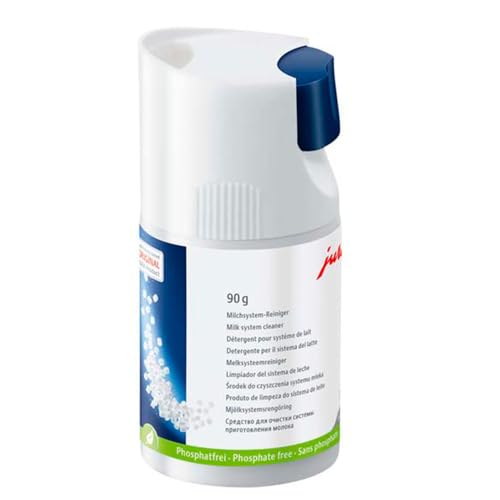 Jura Milchschaumreiniger 90g, Milchsystem-Reiniger Mini-Tabs, Originalflasche mit Dosiersystem im Sale