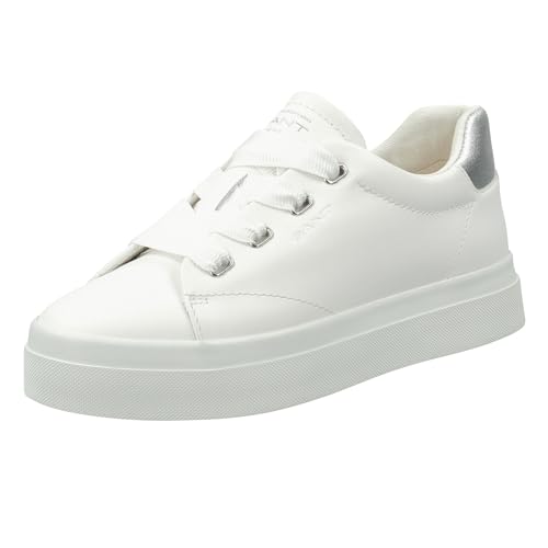 GANT FOOTWEAR Damen AVONA Sneaker, White/Silver, EU im Sale