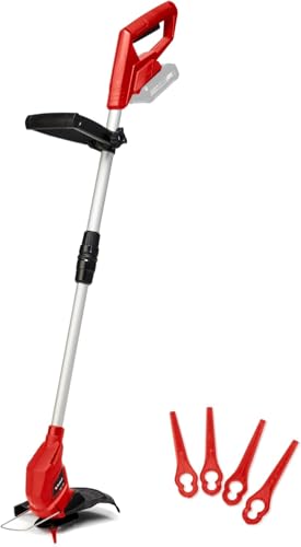 Einhell Grass Trimmer GC-CT 18/24 Li – Solo Power X-Change (18 cm, Li-Ion, 24 cm cutting width, adjustable telescopic handle, including 20 plastic blades, Flowerguard, without battery) on sale