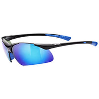 Thumbnail for uvex sportstyle 223 - sports glasses for men and women - strong protection against solar radiation - pressure-free fit & perfect hold - black/red - one size on sale