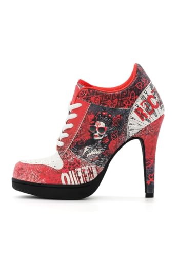 MISSY ROCKZ Pokerface 2.0 red/Black, im Sale