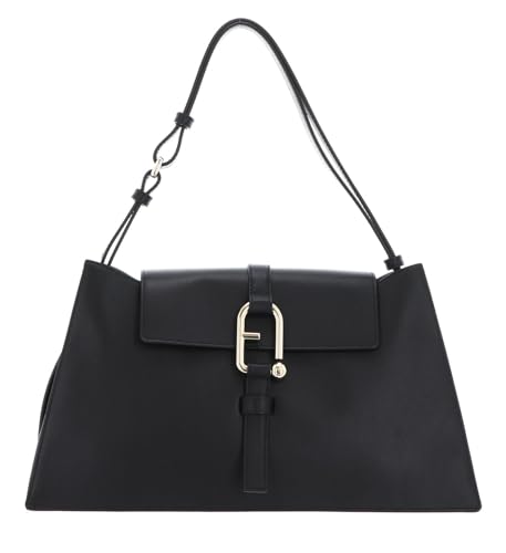 Furla Nuvola Shoulder Bag Nero im Sale