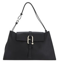 Thumbnail for Furla Nuvola Shoulder Bag Nero im Sale