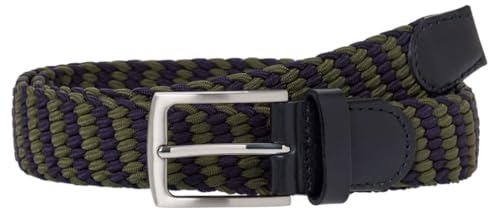 Brax Herren Haka TWIN COLOUR Gürtel, GREEN, 110 im Sale