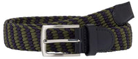 Thumbnail for Brax Herren Haka TWIN COLOUR Gürtel, GREEN, 110 im Sale