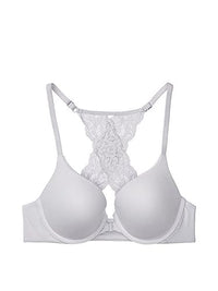 Thumbnail for Victoria's Secret Perfect Shape Push Up Bra Full Coverage Padded Smooth Bras for Women Body by Victoria Collection (32DDD, Heathered), Weiss/opulenter Garten im Sale