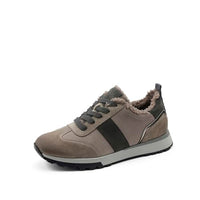 Thumbnail for Paul Green Damen Sneaker mit Wechselfußbett, Frauen Low-Top Sneaker,Warm gefüttert,Freizeitschuhe,Laufschuhe,schnürschuhe,Grau (Stone/Gravel),37.5 im Sale