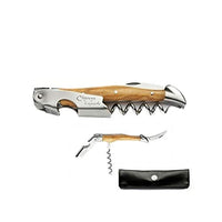 Thumbnail for LAGUIOLE - Laguiole Classique Sommelier Corkscrew with Olive Wood Handle on Sale