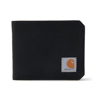 Thumbnail for Carhartt Herren Bifold und Passcase Durable Billfold Wallets, erhältlich in Leder-und Canvas-Stilen Geldbörse, Nylon-Ente (schwarz), Einheitsgröße im Sale
