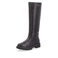 Thumbnail for Remonte Damen Schlupfstiefel D1W73, Frauen Stiefel,lose Einlage,langschaftstiefel,reißverschluss,Winterstiefel,Winterschuhe,schwarz (00),38 EU im Sale
