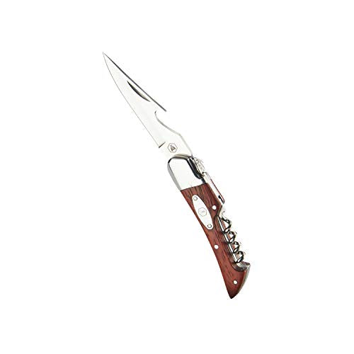 Laguiole Klappmesser mit 3 Funktionen - Messer - Flaschenöffner - Korkenzieher - Rosenholz - Schöne Geschenkbox, Mehrfabrig im Sale