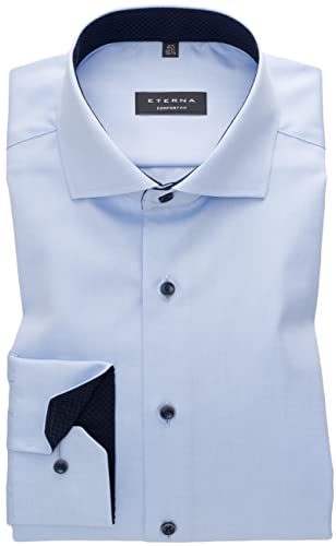 ETERNA Herren Cover Shirt Comfort FIT 1/1 hellblau 42_H_1/1 im Sale