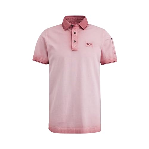 PME Legend Short Sleeve Polo Light Pique Cold - Herren Poloshirt, im Sale