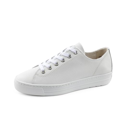 Paul Green Damen, Frauen Low-Top Sneaker,Plateausohle,straßenschuhe,Strassenschuhe,Sportschuhe,Freizeitschuhe,Turnschuhe,Weiß (JA),40 im Sale