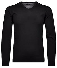Thumbnail for RAGMAN Herren Merino-Pullover V-Ausschnitt L, Schwarz-009 im Sale