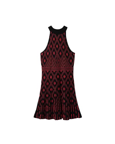 Desigual Damen Vest_el Havre Dress, Rot, EU im Sale