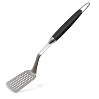 Thumbnail for Wenco Premium Grillwender, 51 cm lang, Edelstahl/Kunststoff, Hitzebeständig, Gezahnte Kante, Pfannenwender mit Aufhängung und Griffmulden, Silber im Sale