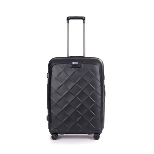 Stratic Leather and More - 4-Rollen-Trolley 66 cm matt Black im Sale