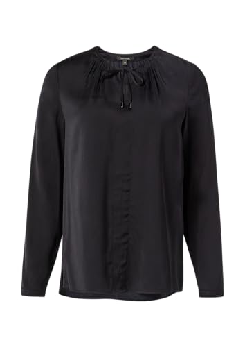 comma Satin Bluse Langarm im Sale