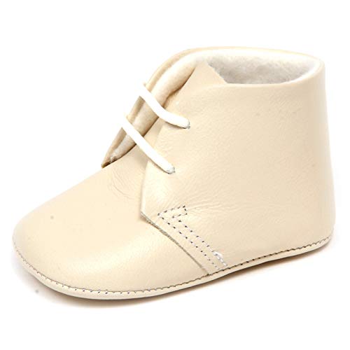 Il Gufo F5360 Scarpe culla Bimbo Boy Ivory Nappa-Leather Baby Shoe [16]