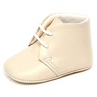 Thumbnail for Il Gufo F5360 Scarpe culla Bimbo Boy Ivory Nappa-Leather Baby Shoe [16]