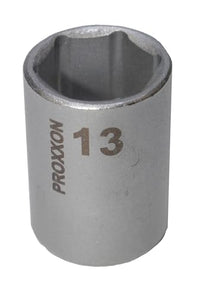 Thumbnail for Proxxon 23728 Steckschlüsseleinsatz / Nuss 13mm Antrieb 6,3mm (1/4) Chrom-Vanadium im Sale