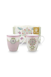 Thumbnail for Pip Studio Lily&Lotus Henkelbecher 350ml Set 2tlg im Sale
