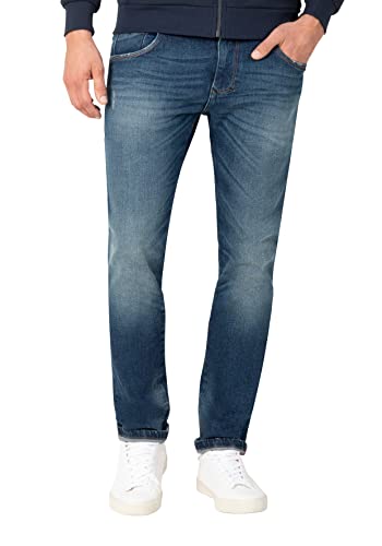 Timezone men's slim ScottTZ jeans, dark rigged wash, 32/30 on sale
