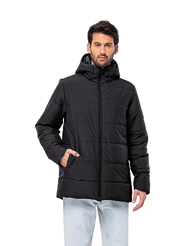 Jack Wolfskin Herren DEUTZER Long JKT Jacket, Black, im Sale