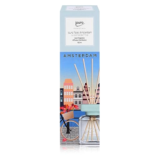 Ipuro floral Amsterdam room fragrance 100ml - fragrance oil room fragrance air freshener (1 pack)